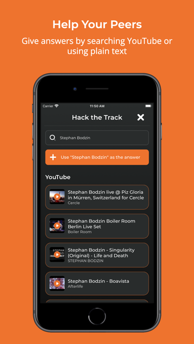 Hack the Track - Track ID Screenshot