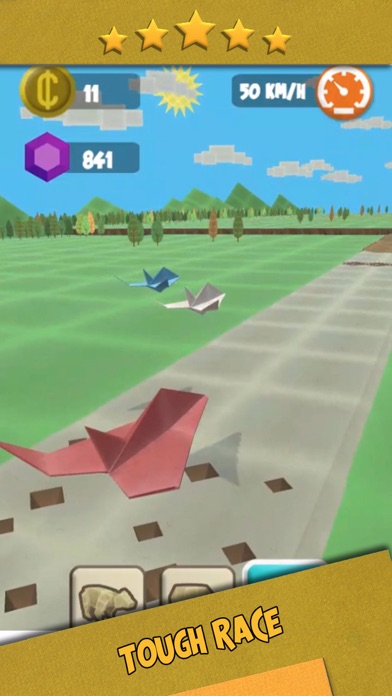 Fold Race - Origami Games Screenshot