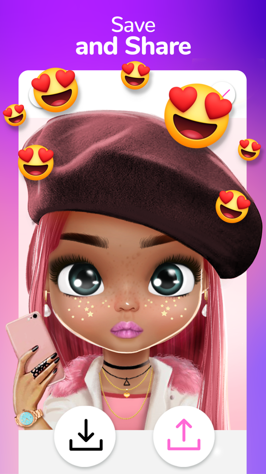 #5. Dollicon - Doll Avatar Maker (iOS) De: ZipoApps