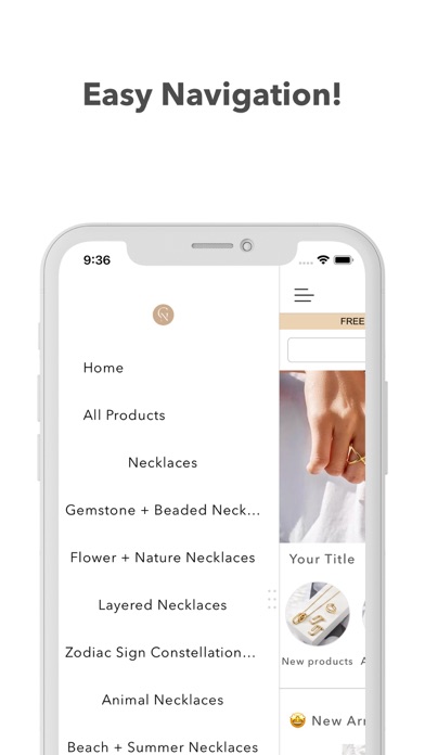 Georgina Nicol Jewelry Screenshot