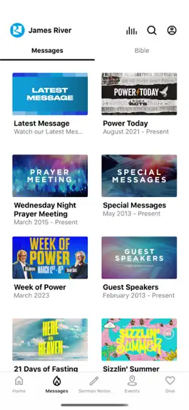 Game screenshot James River Church apk