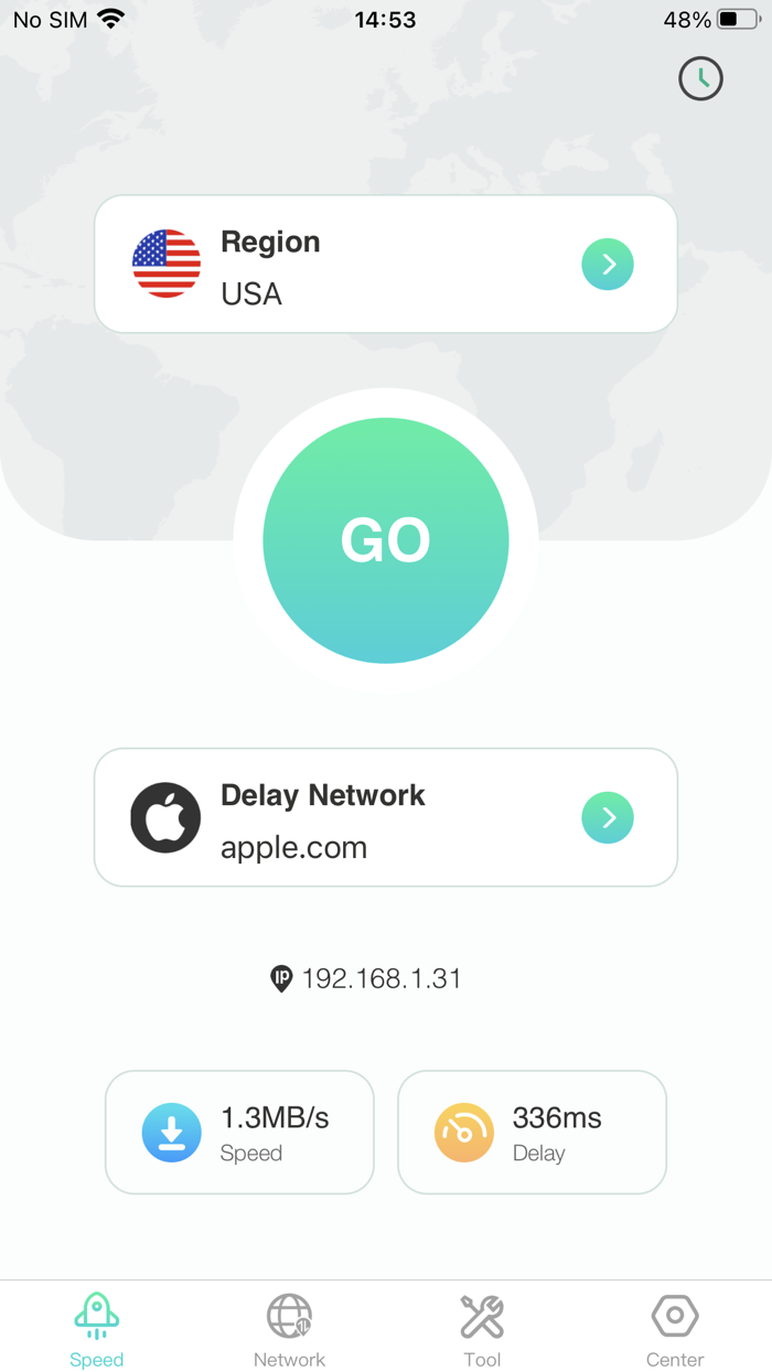 AnyCoanet - Network Speed Test