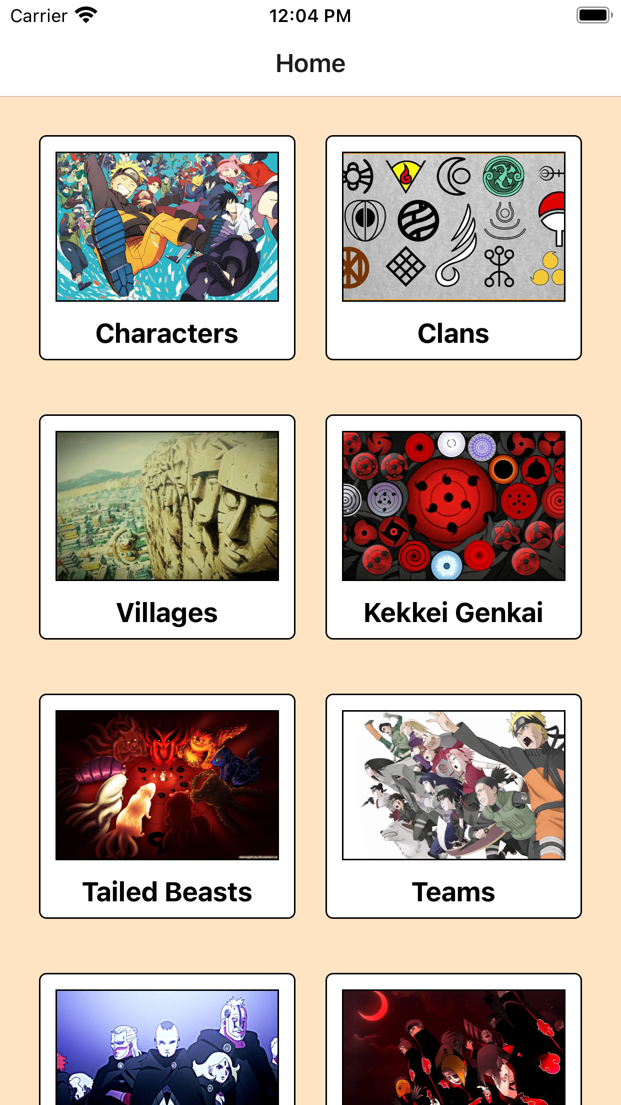 Naruto Info