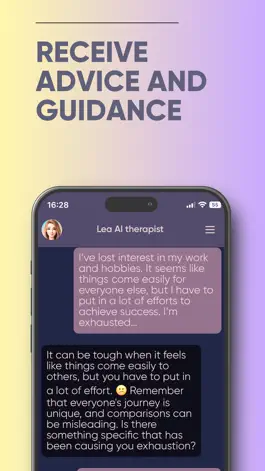 Game screenshot Lea - therapy chatbot mod apk