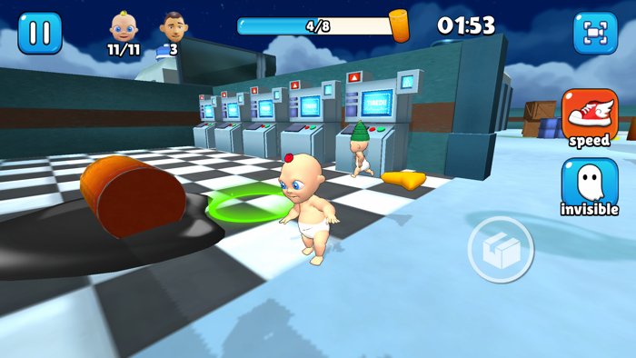 Water Babby Find the Daddy