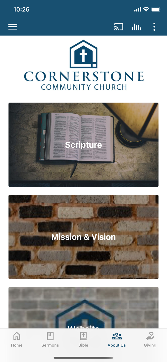 Cornerstone Church- Poconos