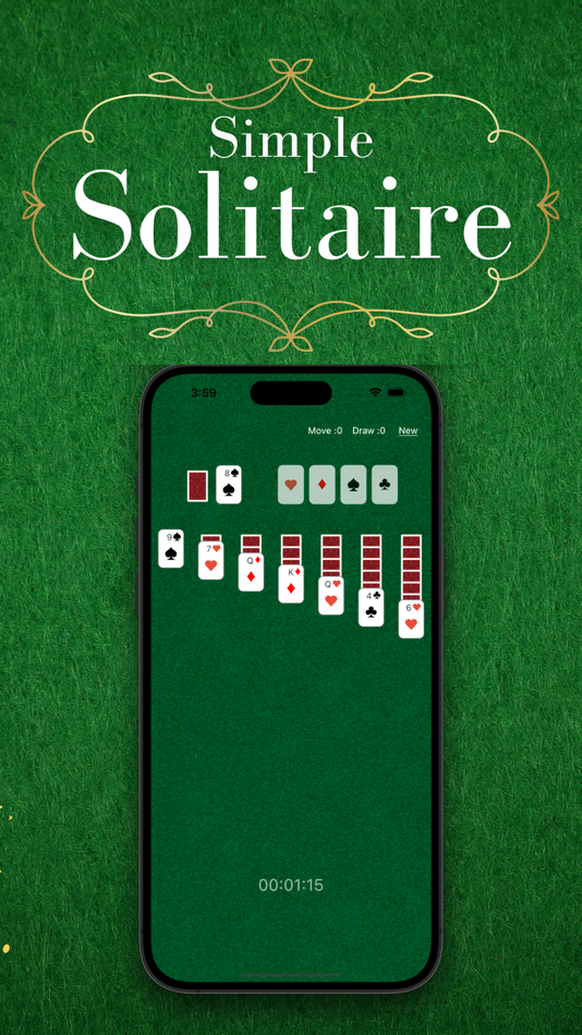 Simple Solitaire card game App - 1.0 - (iOS)