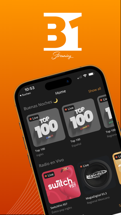 B1 Streaming Screenshot