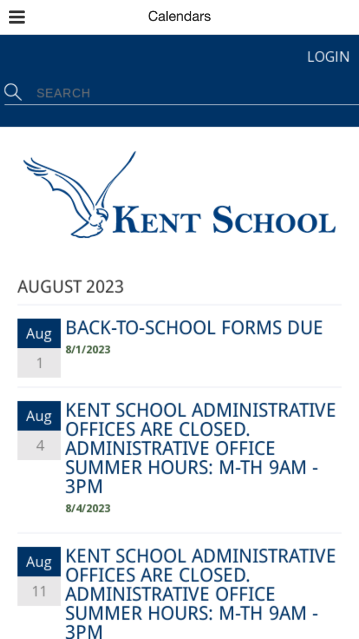 Kent School Chestertown