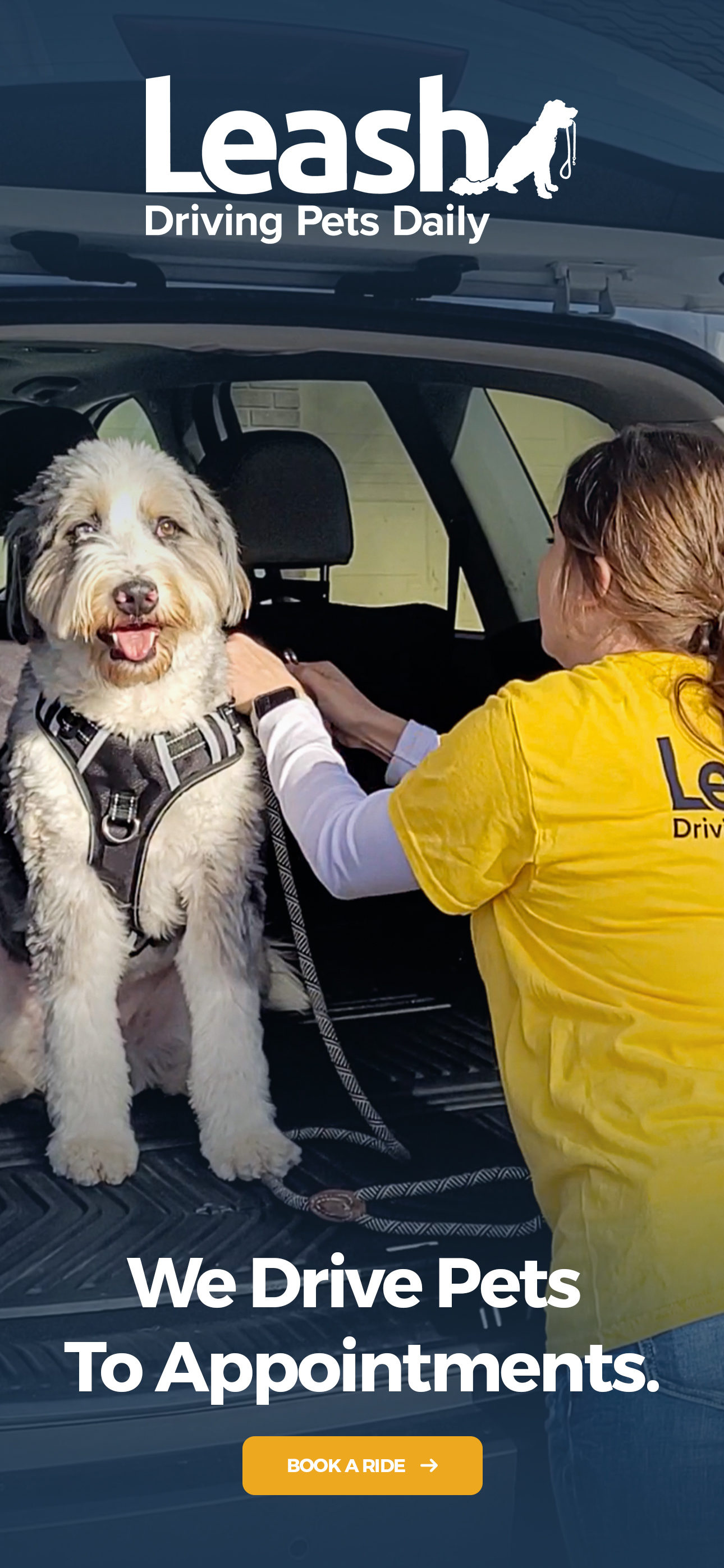 Leash: Pet Taxi & Ride Service