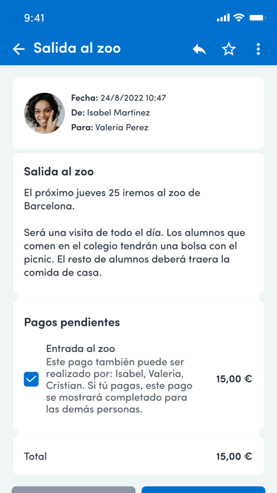 Aula Escola Europea Screenshot