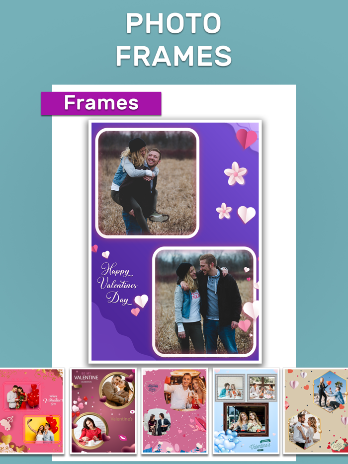 Valentines Day Photo Frames .