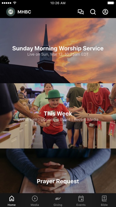 Mount Harmony Baptist Church Screenshot
