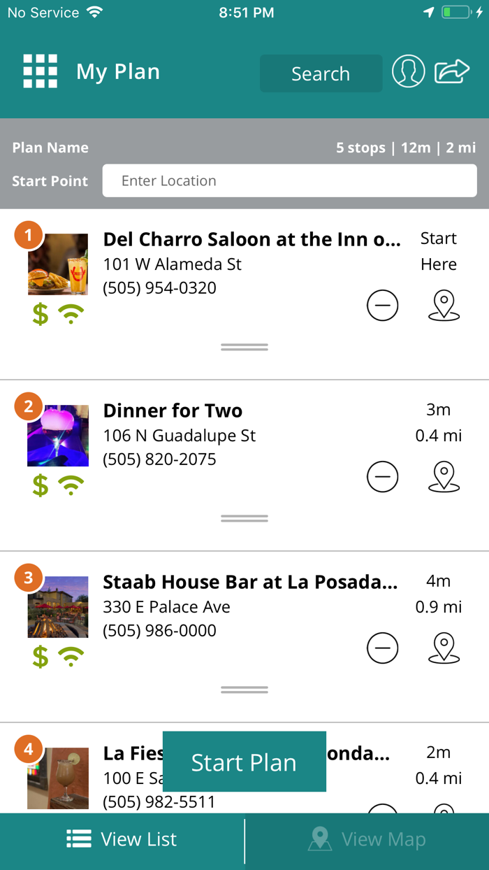 Santa Fe Margarita Trail