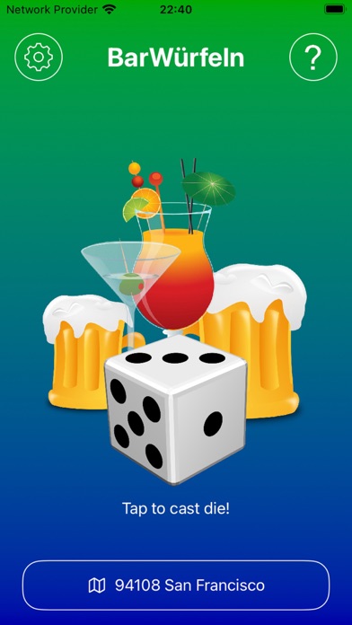 Screenshot 1 of BarWürfeln App