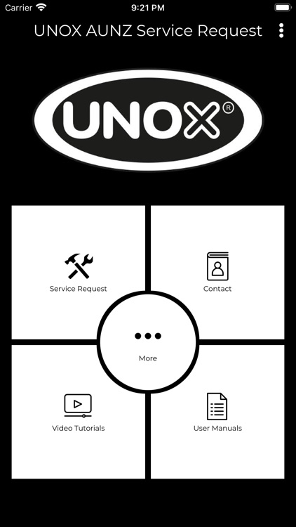 UNOX AUNZ Service Request