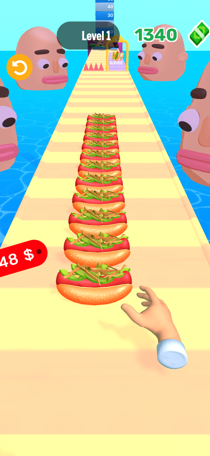 Hotdog Away 3D - Sausage Run