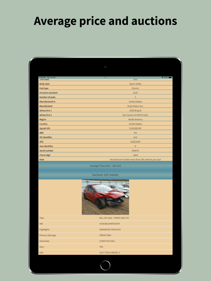 VIN decoder and Barcode Scanner