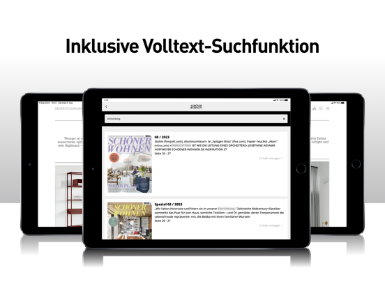 Screenshot #6 pour Schöner Wohnen Magazin
