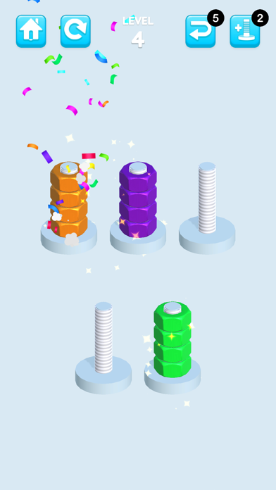 Nuts And Bolts Sort screenshot 3