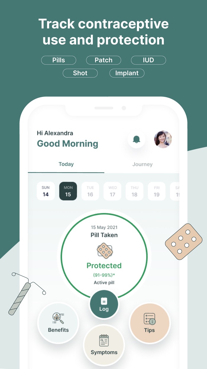 Ease Birth Control Reminder