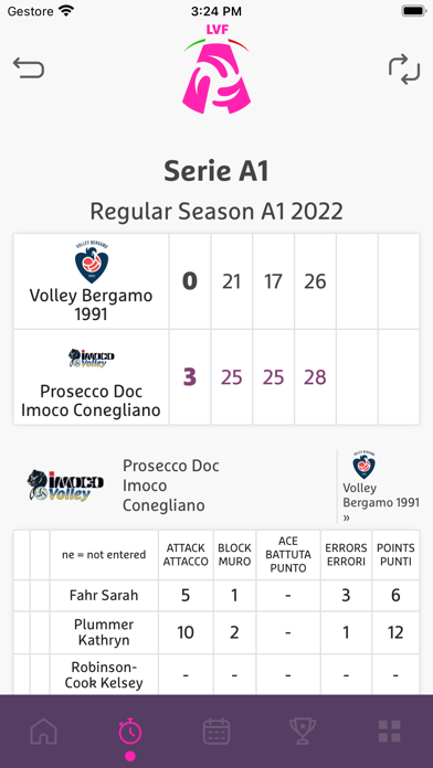 Lega Volley Femminile - LVF Screenshot