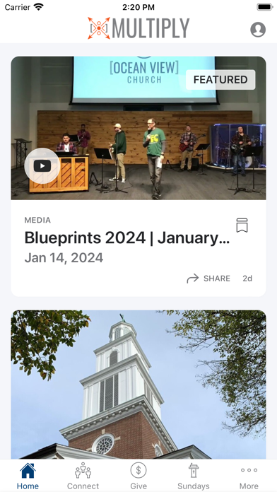 Multiply Churches Screenshot