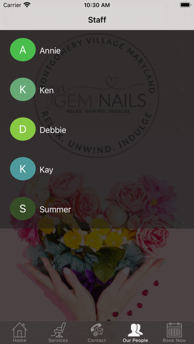 Gossip Nails Screenshot