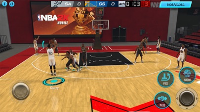 screenshot of NBA 2K Mobile Basketball Game 9