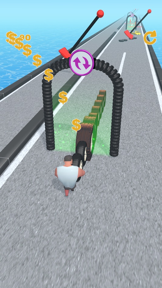 #10. Wheels Stack (iOS) 由: Elif Koc