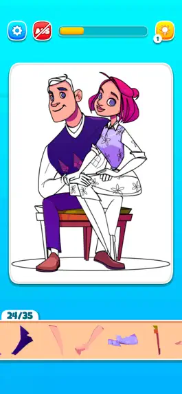 Game screenshot Coloring Puzzle Jigsaw apk