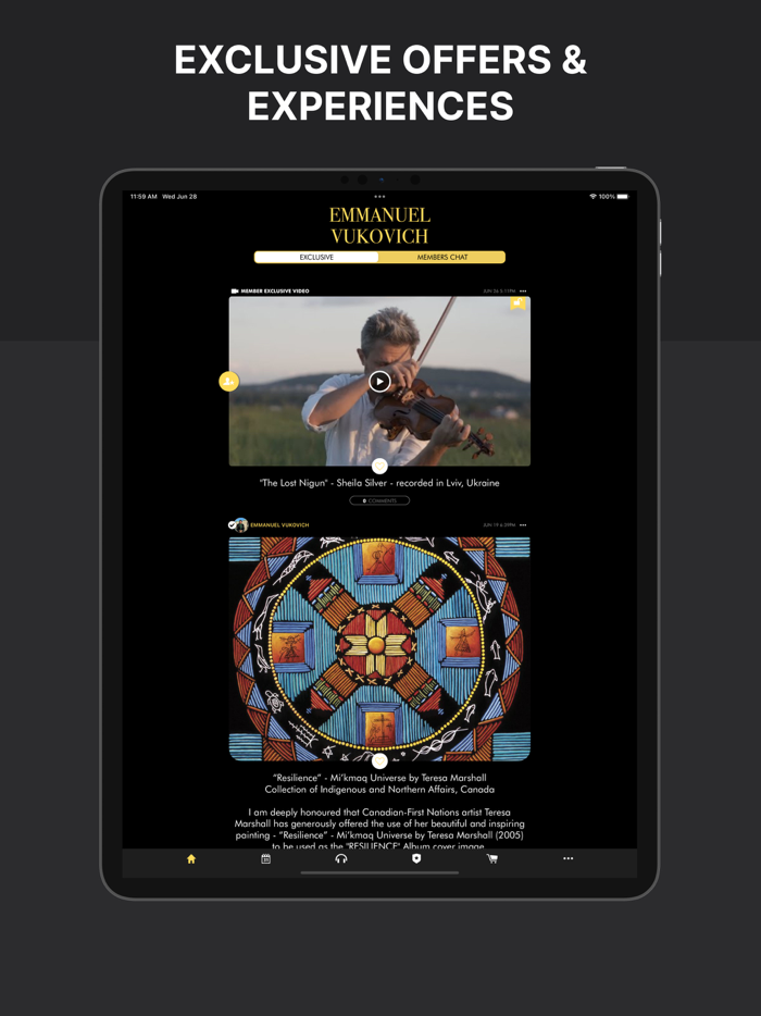 Emmanuel Vukovich Official App