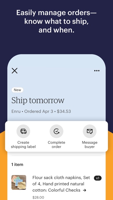 Etsy Seller: Manage Your Shop screenshot 5