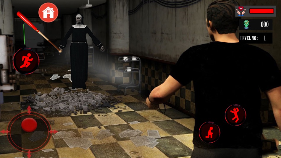 #2. Real Scary Nun Horror Monster (iOS) By: QuelTel UG (haftungsbeschränkt)