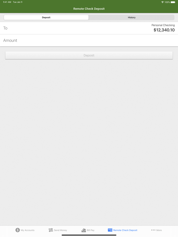 Pima FCU iPad screenshot 3 - Finance app
