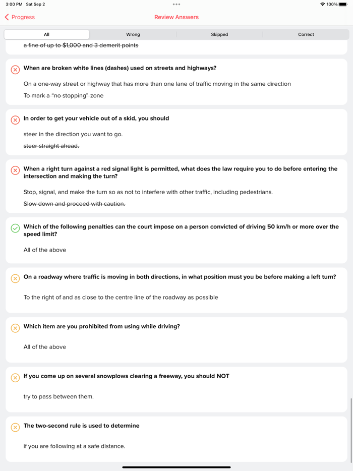 G1 Practice Tests Ontario