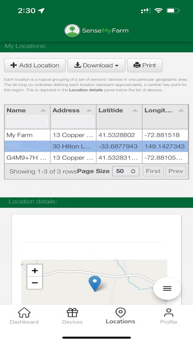 SenseMyFarm Screenshot 2 - AppWisp.com SenseMyFarm Screenshot 2 - AppWisp.com