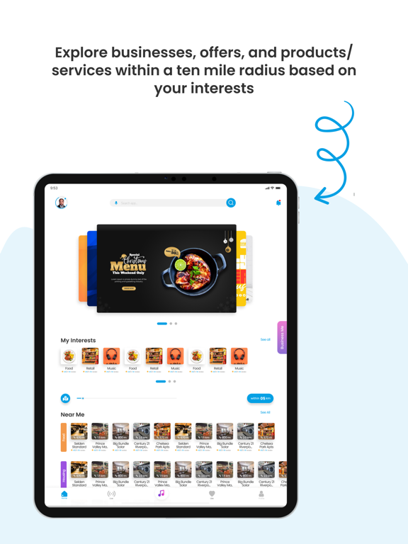 BeFriend Me iPad screenshot 1 - Social Networking app
