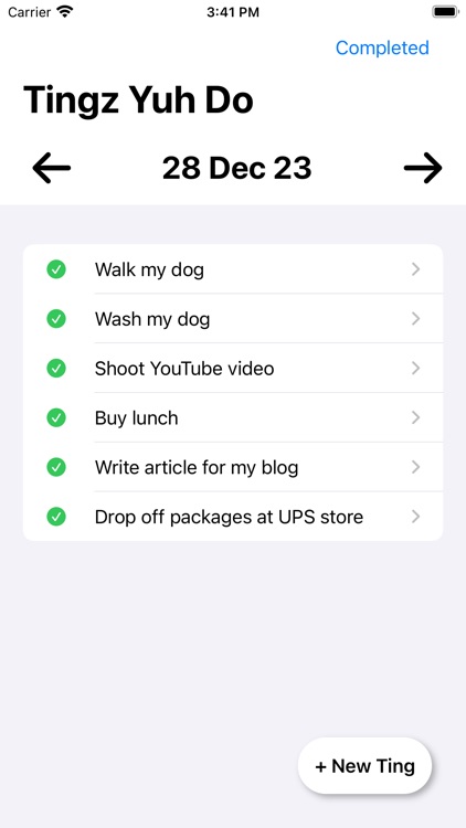 Do Tingz: To-Do List & Planner screenshot-3