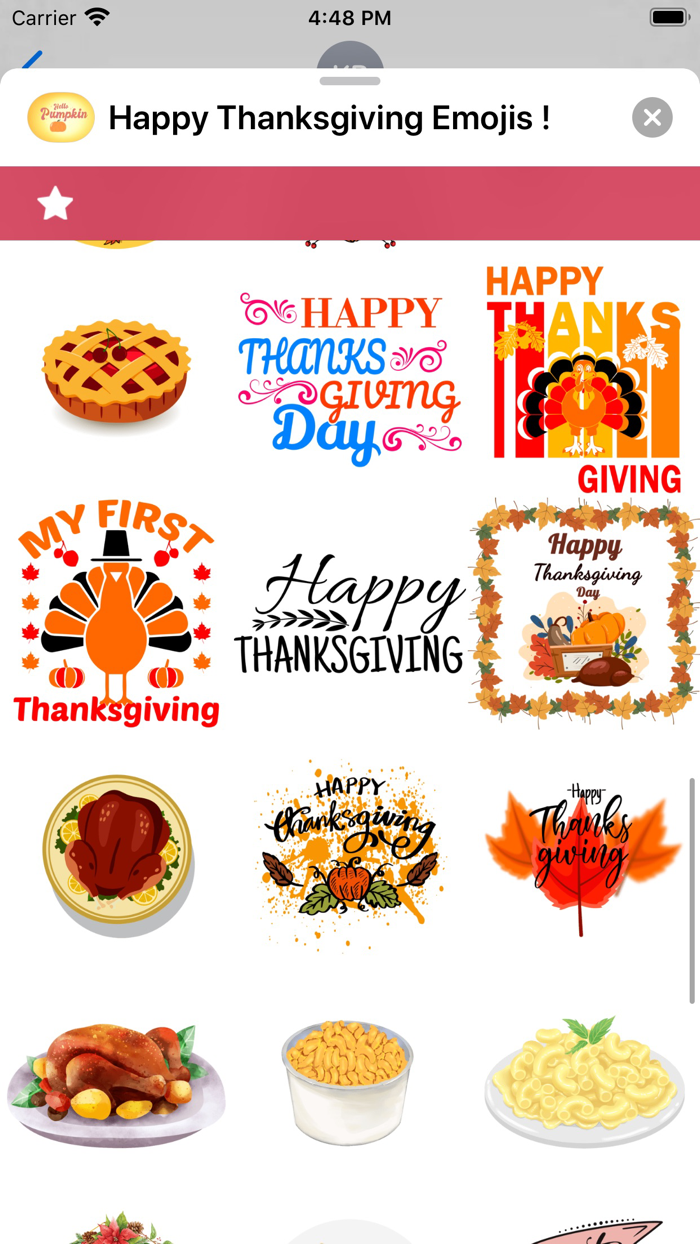 Happy Thanksgiving Emojis