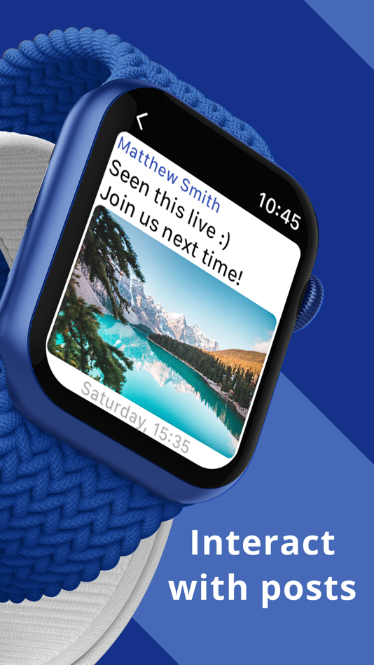 #2. WristWeb for Facebook (iOS) Podle: XAN Applications GmbH & Co. KG