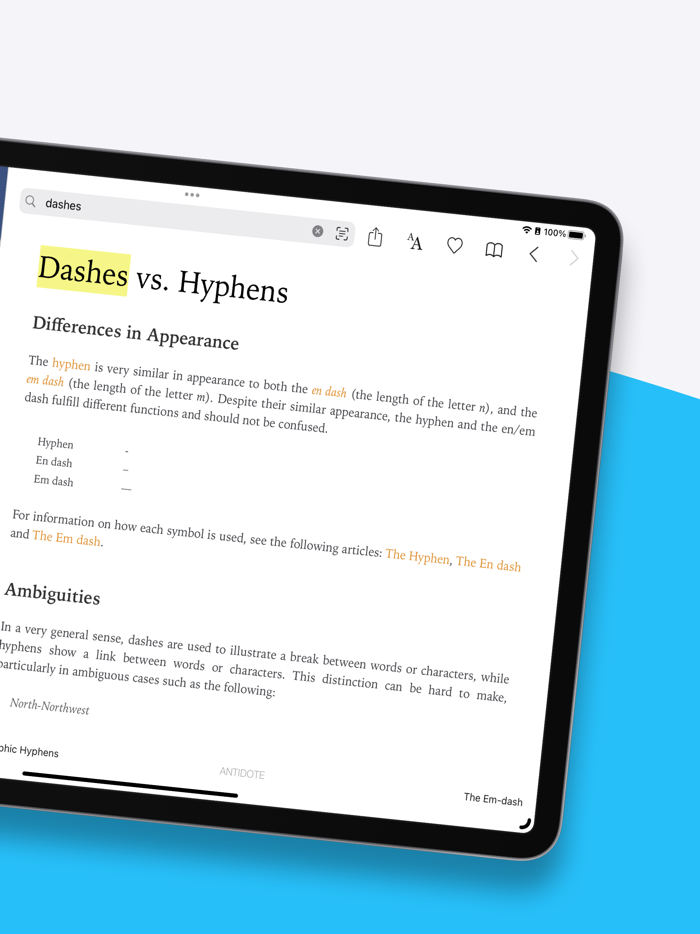 Antidote Mobile – English