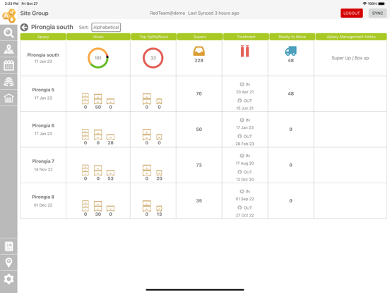 Screenshot #6 pour MyApiary Manager