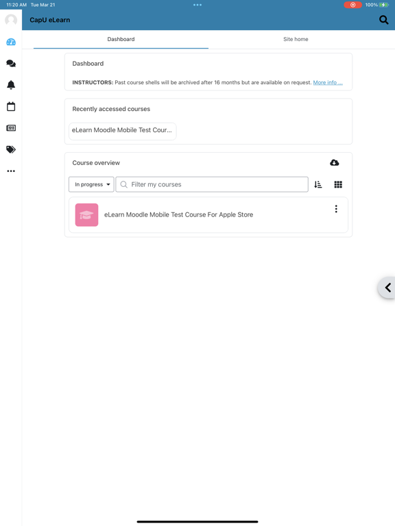 Screenshot #5 pour CapU eLearn