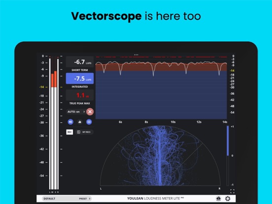 Screenshot #4 for Youlean Loudness Meter Lite