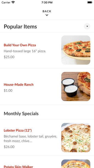 Slasher Pizza app screenshot 3