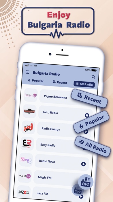Screenshot #1 pour Bulgaria Radio Stations Live