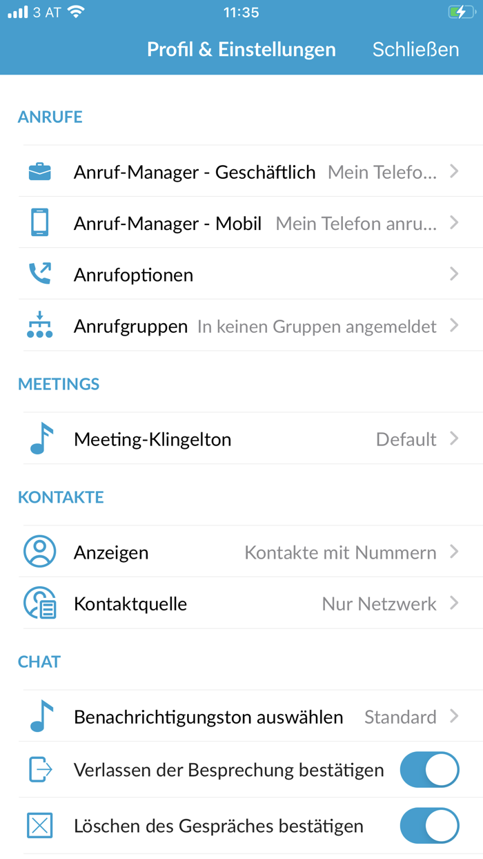 Drei Unified Communications