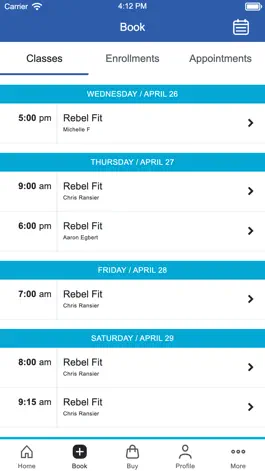 Game screenshot Rebel Fitness + Performance apk