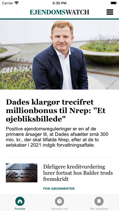 EjendomsWatch Screenshot